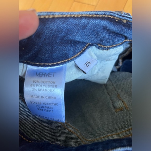 Vervet denims sz 29 - Picture 3 of 10